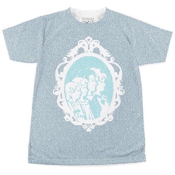 Litographs Little Women Text Tee T-shirt Large - Picture 1 of 9